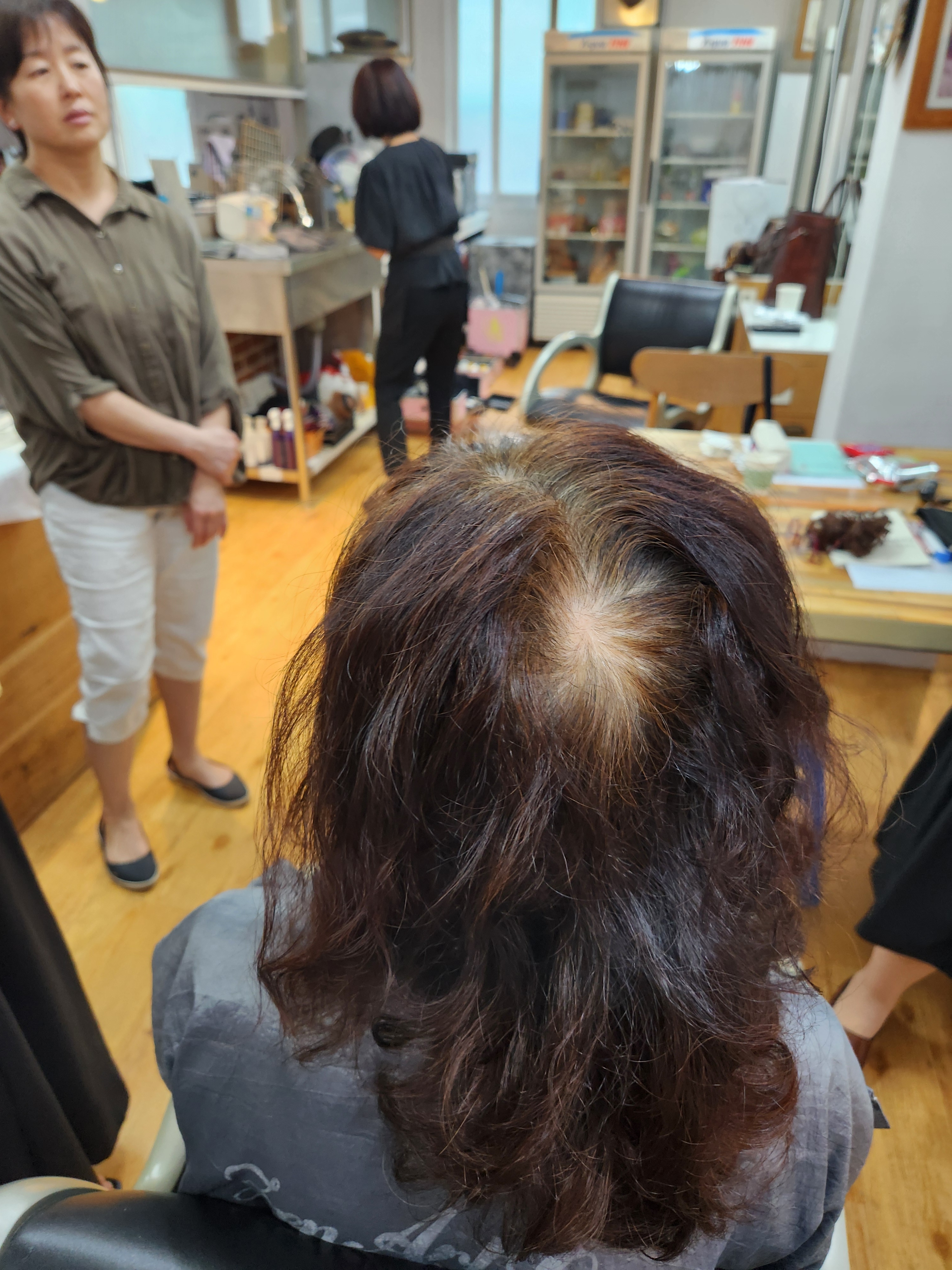 블랙빼기 원주 미용실.영주 미용실 시술 문의 상담 사례 이미지