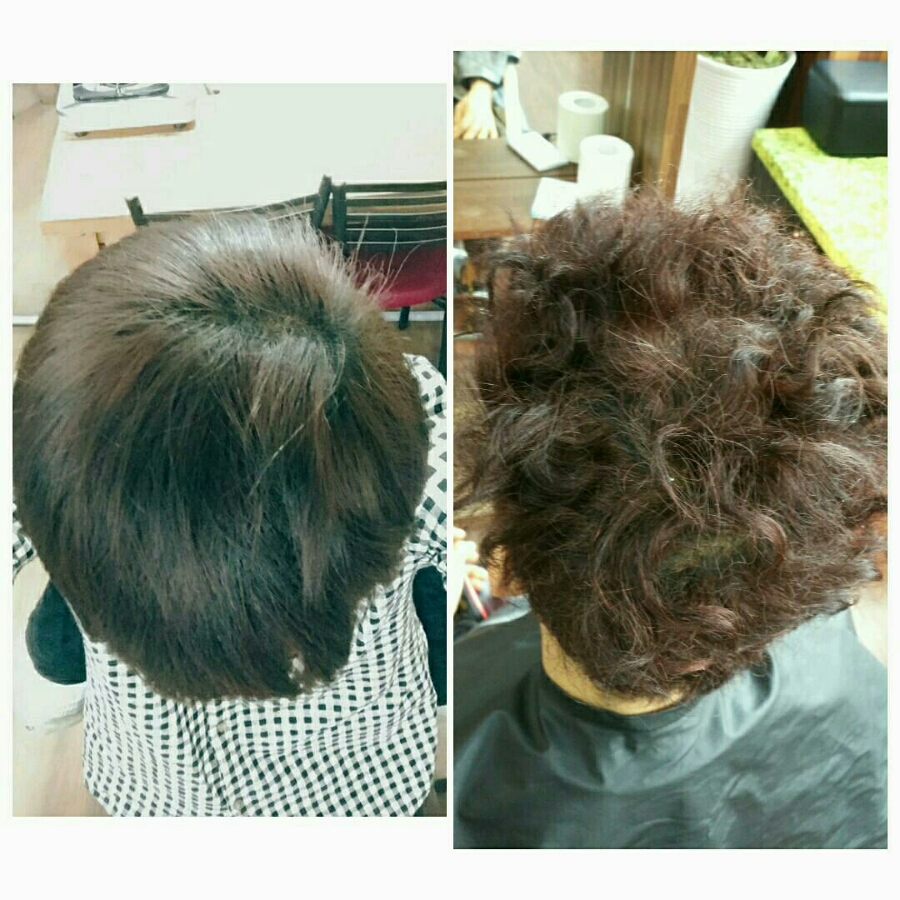 모완염색 모완페어 페어염색 세미나 상담 사례 이미지