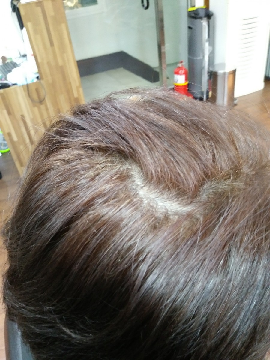 뿌리볼륨 아현동 미용실#솜사탕파마 상담 사례 이미지
