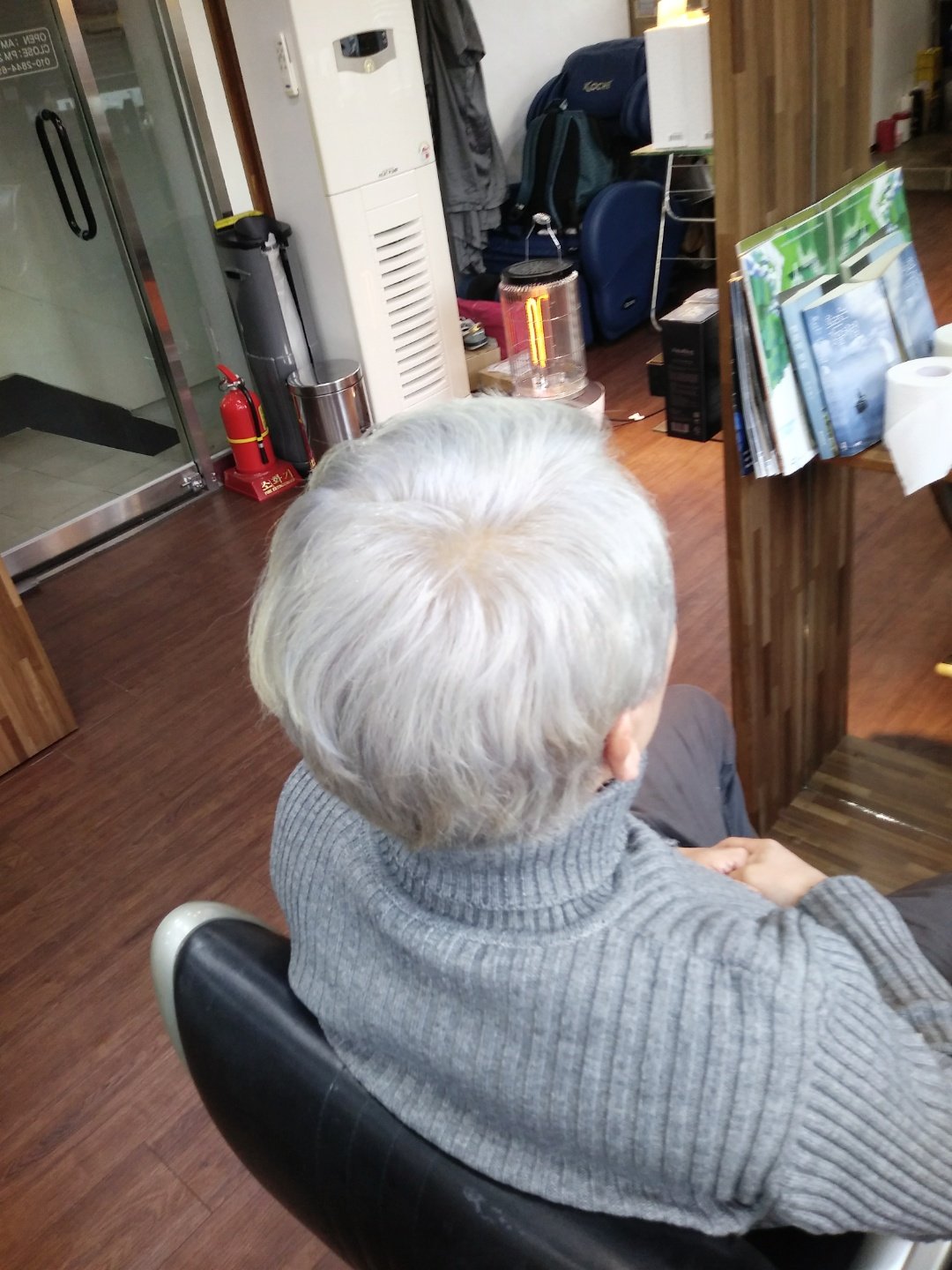백모만들기 잘하는 아현동 미용실 상담 사례 이미지